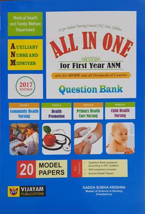 All In One For First Year Anm Question Bank Paper-I,ii,iii,iv