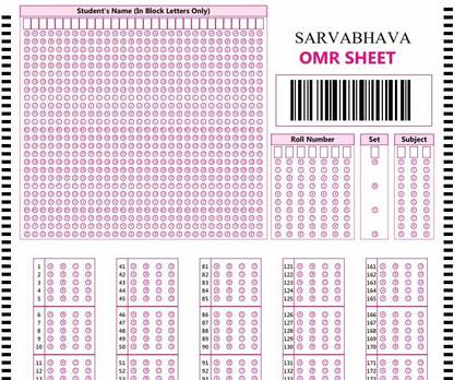51 Neet Mock Test Practice Omr Sheets 200 Questions Per Sheet