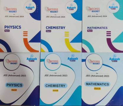 Aakash Success Magnet For JEE Advanced 2023-24 (Set Of 6 Books)