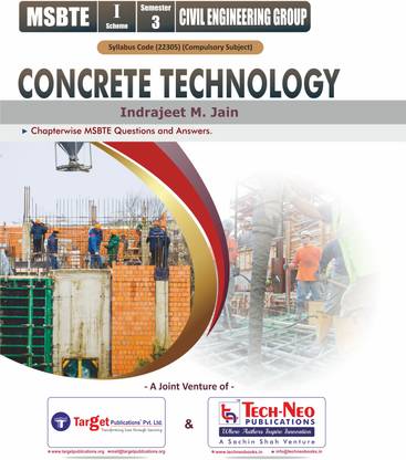 Concrete Technology For MSBTE Sem 3 Civil Course Code : 22305