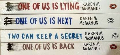 One Of Us Is Lying + One Of Us Is Next + Two Can Keep A Secret + One Of Us Is Back (Set Of 4 Books)