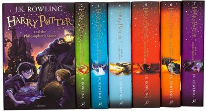 Harry Potter Set: The Complete Collection (Children's Paperback) (English, Mixed Media Product, Rowling J. K.)