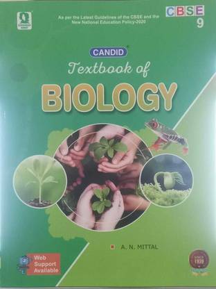 Candid Textbook Biology Class 9th By A N Mittal 2023 Edition