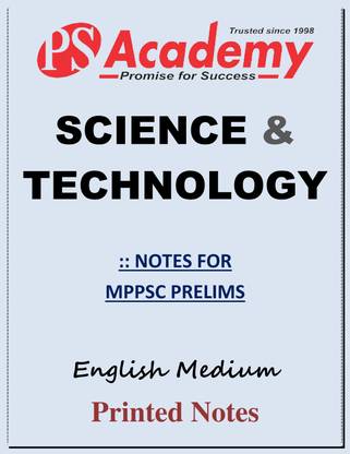 Science & Technology For MPPSC Prelims By PS Academy