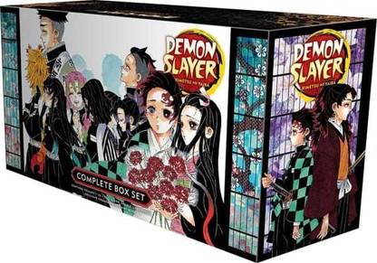 Demon Slayer: 1 TO 23 Kimetsu No Yaiba Complete Box Set (English, Paperback, Gotouge Koyoharu)