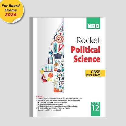 MBD Rocket CBSE Sample Papers Class 12 Political Science For Board Exam 2024