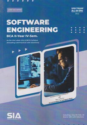 Software Engineering BCA II-Year IV-Sem As Per The Latest OU (CBCS) Syllabus (Including LAB Practical With Solutions) Latest 2024 Edition