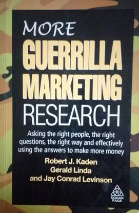 More Guerrilla Marketing Research
