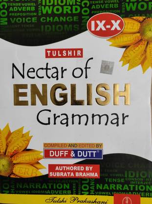 Nectar Of English Grammar 2023 For Class 9 & 10 By Tulsi Prakashani
