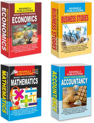 Basic Facts Series Combo For Commerce Students By Sawan | Set Of 4 (Pocket Master) Books