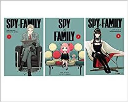SPY X FAMILY VOL 1, 2 & 3 Bestselling Manga By Tatsuya Endo [ Perfect Paperback] Paperback