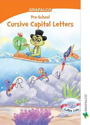 Grafalco Pre-School Cursive Capital Letters