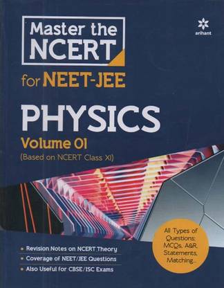 Physics Vol-1 Based On Ncert Class- 11 (Master The Ncert For Neet-Jee)