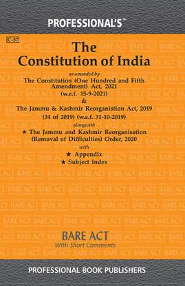Constitution Of India As Amended By Constitution (One Hundred And Sixth Amendment) Act, 2023