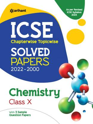 ICSE Chapterwise Topicwise Solved Papers 2022-2000 CHEMISTRY class 10th