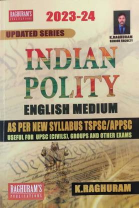 Indian Polity 2023-2024 By Raghuram Sir As Per New Syllabus APPSC/TSPSC[English Medium]