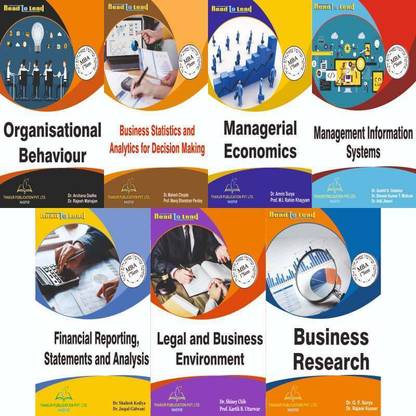 RTMNU MBA 1 SEMESTER (7 IN 1) COMBO PACK By Thakur Publication