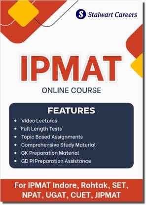 IPMAT Preparation Online Course – IIM IPMAT (Video Course With Printed Books, Online Mocks) - Comprehensive Course For IIM Indore IPM, IIM Rohtak IPM, JIPMAT, NPAT, CUET, SET, UGAT