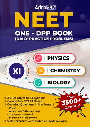 NEET DPP BOOK Daily Practice Problems Physics |Chemistry|Biology 11th Class For NEET 2025