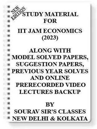 Study Material On Iit Jam Economics (2023) [pack Of 7 Books] With Model Question Papers + Topicwise Analysis + Mcq Questions+ Special Practice Set