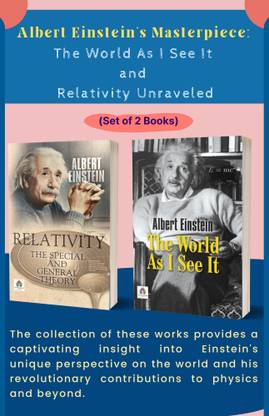 Albert Einstein's Masterpiece: The World As I See It And Relativity Unraveled (Set Of 2 Books) Anandmurti Gurumaa; Esther And Jerry Hicks