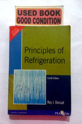 Principles Of Refrigeration (Old Book)