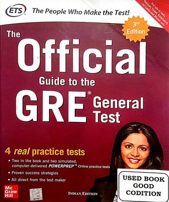 The Official Guide To The GRE General Test (Old Used Book)