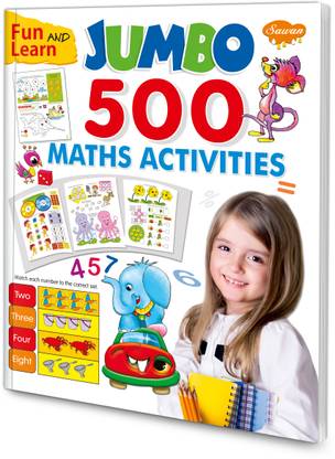 Learn And Fun Jumbo 500 Maths Activities