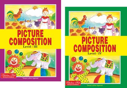 Picture Composition Book For Class 3-4 (Bundle Of 2 Books)