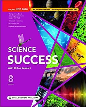 Science Success For Class-8 For Examination 2023-2024