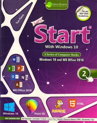 Let's Start With Windows 10 For CBSE Class - 2