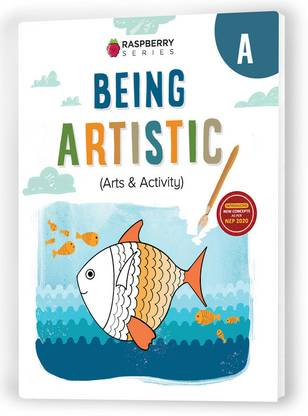 Educart Drawing Being Artistic (Arts & Activity) Book For Nursery (3-5 Years Kids)