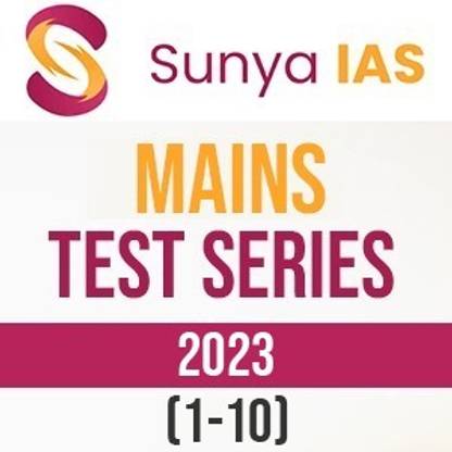 Sunya IAS Mains Test Series 2023 Questions With Solutions (1-10) English Medium Notes Paperback Photocopy (Paperback, Sunya IAS) (Paperback, Sunya IAS)