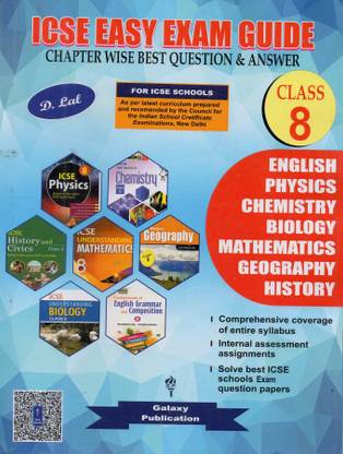 Icse Easy Exam Guide For Class-8 [chapter Wise Best Question & Answer]