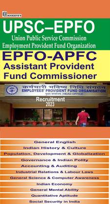 UPSC EPFO APFC (Assistant Provident Fund Commissioner) 2023 (11 Books)