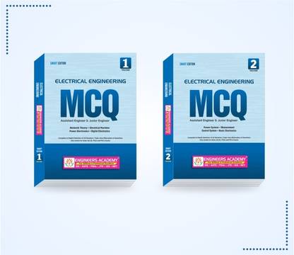 Combo Pack Of MCQs Of Volume 1 And Volume 2 Book For Electrical Engineering