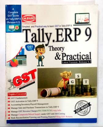 Tally. Erp 9 Theory & Practical (Old Used Book)