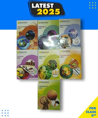 Resonance Class 9 Th Study Material For Board And All Compitive Exams Hardcover, Resonance Education|New Latest Edition For 2025-2026