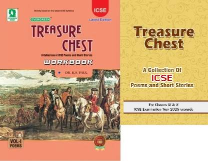Treasure Chest - A Collection Of Icse Poems And Short Stories - Workbook - Vol - I -And Treasure Chest Book (2025) Examination Onwards