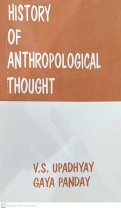 History Of Anthropological Thought