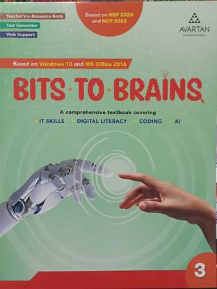 Avartan Bits To Brains (Based On Windows 10 And Ms Office 2016) For Class 3