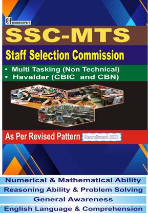 SSC MTS (Multi Tasking) & Havaldar (CBIC & CBN) 2023 (Set Of 4 Books)