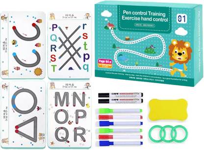 Reusable Pen Control Workbook