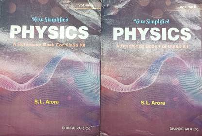 New Simplified Physics Class-12 Vol-1&2