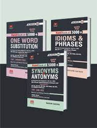 Hand Book Of 5000+ SYNONYMS & ANTONYMS |1997-JUNE 2023 (Perfect Binding, Mayank Sachan)