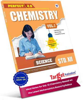 12 Std Chemistry Book Vol. I | Science | Perfect Notes | HSC Maharashtra State Board | Based On Std 12th New Syllabus