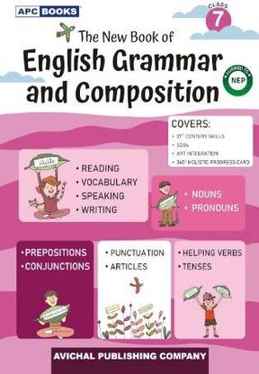Apc The New Book Of English Grammar And Composition For Class - 7