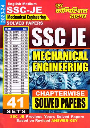 Ssc Je Mechanical Engineering Chapterwise Solved Papers (2023-24)