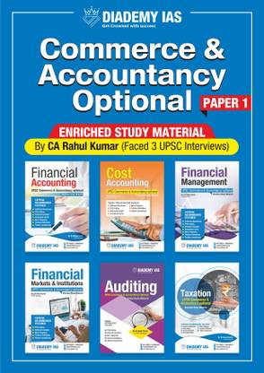 UPSC Commerce & Accountancy Optional Paper 1 Complete Updated Study Materials