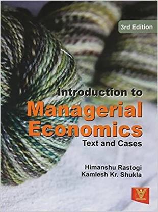 Introduction To Managerial Economics